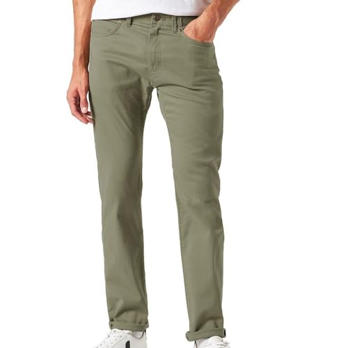 Lee Men's Slim FIT MVP Pants, Olive Grove, 28W x 32L von Lee