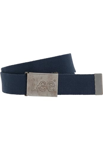 Lee Men's Webbing Belt, Blue, 105 von Lee