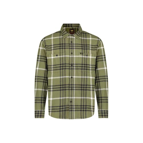 Lee Men's Worker 2.0 Shirt, Mercantile Green, S Lee Men's Worker 2.0 Shirt, Mercantile Green, S von Lee