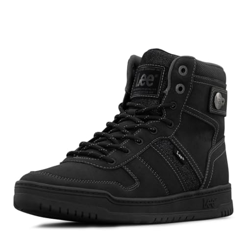 Lee Noah Hi Sneaker für Herren, Schwarz, 39.5 EU von Lee