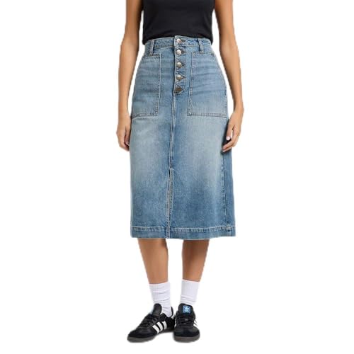 Lee Patch Pocket MIDI Skirt Lee Patch Pocket MIDI Skirt von Lee