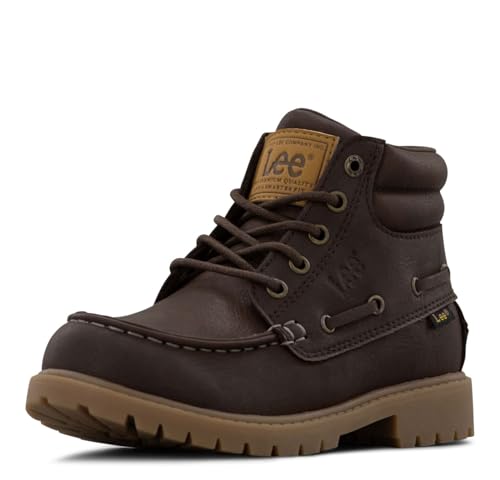 Lee Rowan Chukka Boot für Jungen, Schwarz - Black Coffee, 13 Big Kid von Lee
