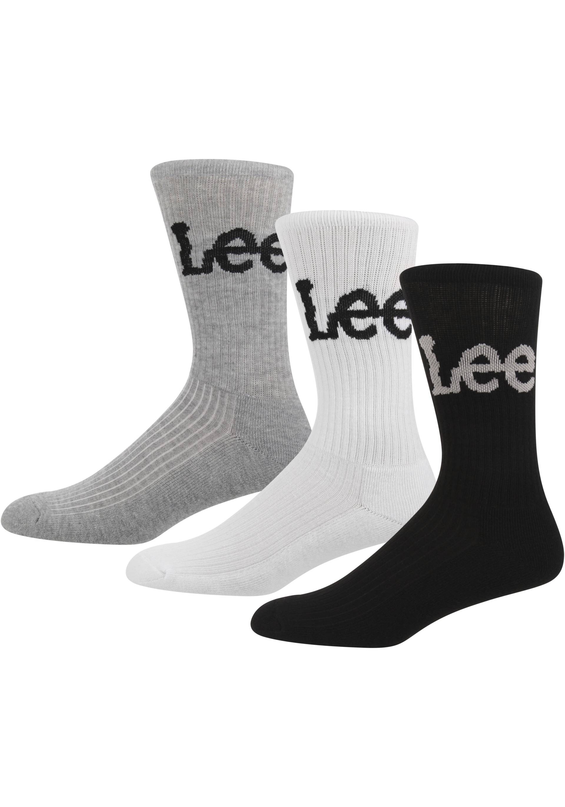 Lee Sportsocken "CROBETT", (Packung, 3 Paar), Unisex Lee Sports Socks von Lee