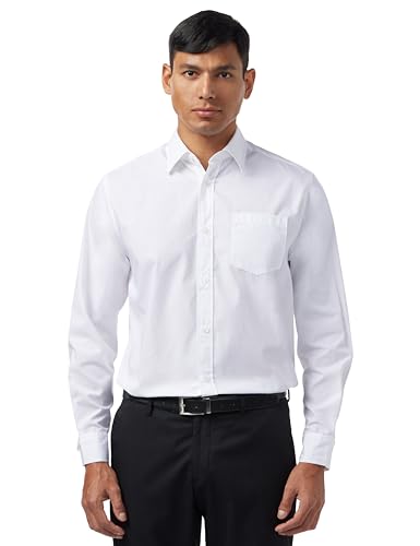 Lee Uniforms Men's Long Sleeve Dress Shirt, White, Medium von Lee