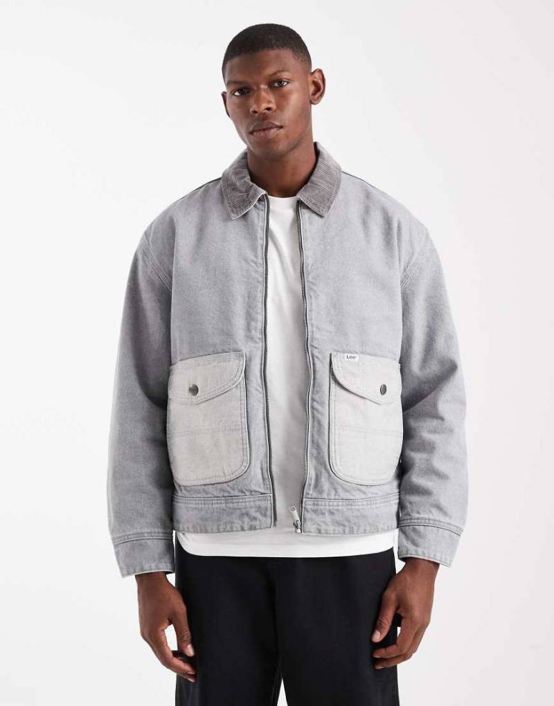 Lee - Utility-Workwear-Jacke in Grau Lee - Utility-Workwear-Jacke in Grau von Lee