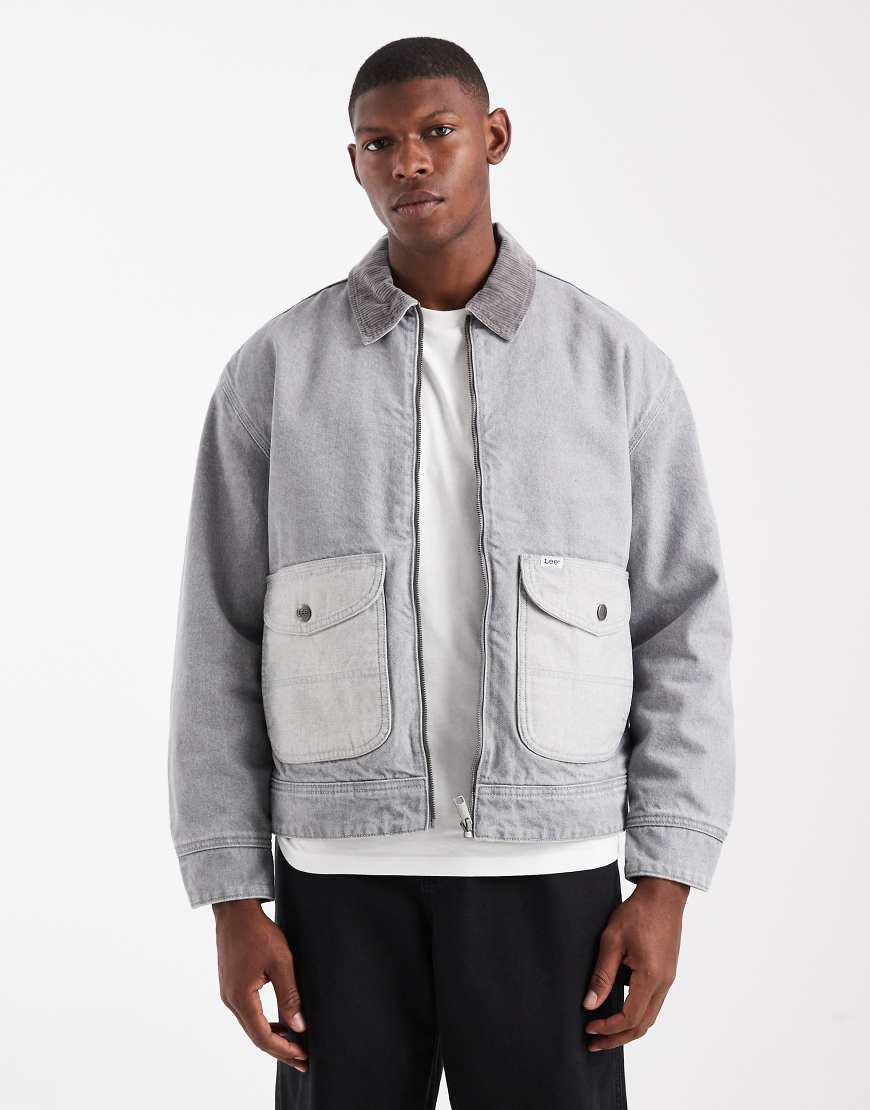 Lee - Utility-Workwear-Jacke in Grau von Lee