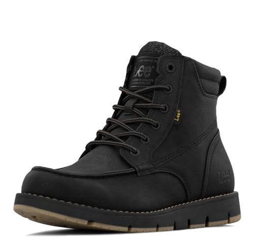 Lee Waylon Chukka Boot für Herren, Schwarz/Black Denim/Gum, 44 EU Lee Waylon Chukka Boot für Herren, Schwarz/Black Denim/Gum, 44 EU von Lee