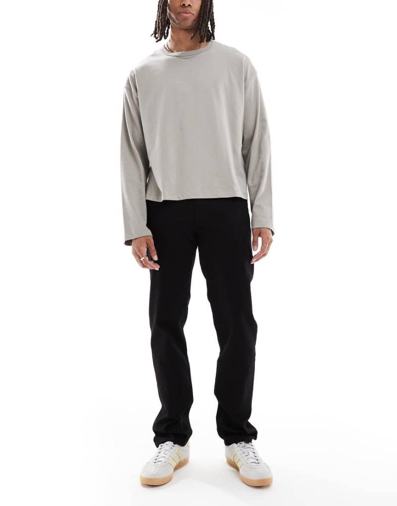 Lee - West - Gerade geschnittene Jeans in Schwarz von Lee