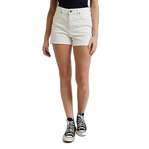 Lee Women's Carol Casual Shorts, Marble White, W26 von Lee