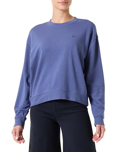 Lee Women's Crew SWS Sweatshirt, SURF Blue, 32 von Lee