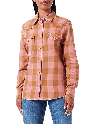 Lee Women's Western Shirt, Pink, M von Lee