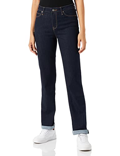 Lee Damen Marion Straight Jeans, Rinse (Frfh), 34W / 31L von Lee