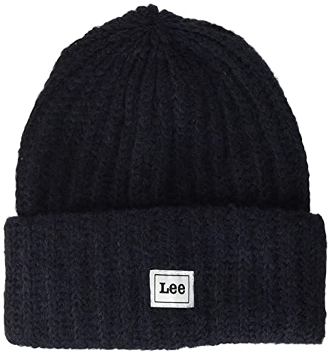 Lee Damen Women´s Beanie Hat, Navy, Einheitsgröße EU von Lee