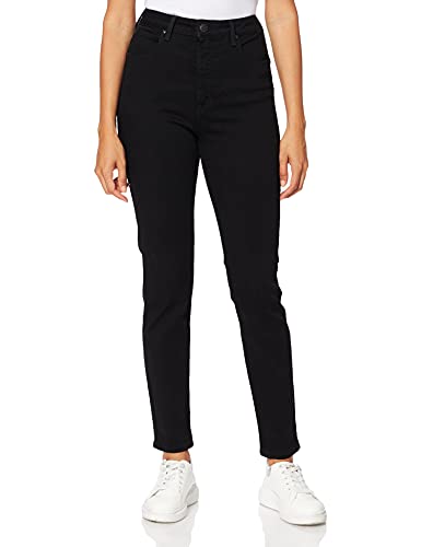 Lee Womens SUPER HIGH Scarlett Black Rinse Jeans, 44W x 31L von Lee