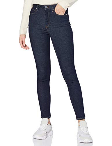 Lee Womens Scarlett Ultra HI Body OPTIX Jeans, Rinse, 27/31 von Lee