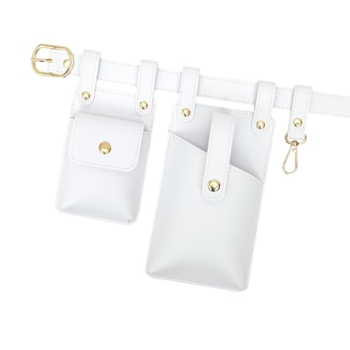 LeeQinersw Fanny Pack wasserdichte leichte Chic bequemer multifunktionaler Taillenbeutel, Weiß von LeeQinersw