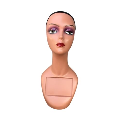 LeeQinersw Mannequinkopf Perückenständer Puppenkopf Büste Perückenhalter für Hut Halskette Schals, Style C von LeeQinersw