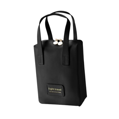 LeeQinersw Reise Make -up -Beutel Toilettenbeutel Make -up Organizer Wash organisierte Beutel für Mädchen Frauen, Schwarz von LeeQinersw