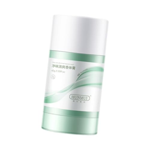 LeeQinersw Solid Perfume Stick Körperduft Parfümbalsam Deodorantriegel Langanhaltender Schutz Sanfte Textur Leichte Anwendung für Männer Frauen Sport Freizeit, GrÜn von LeeQinersw