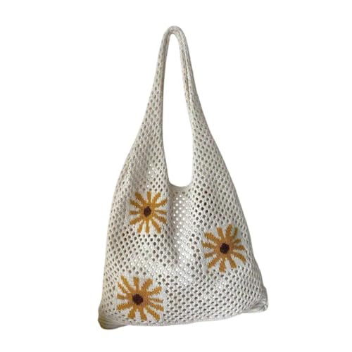 LeeQinersw Stricktasche Leichte Hobo -Tasche für die Datierung von Pendelfeiertagsgeschenke Party, Aprikose von LeeQinersw