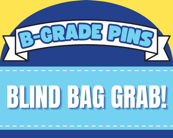 B-Ware Blind Grab | Emaille Pins Transformatoren, Original, Kariert von Leebobawitz