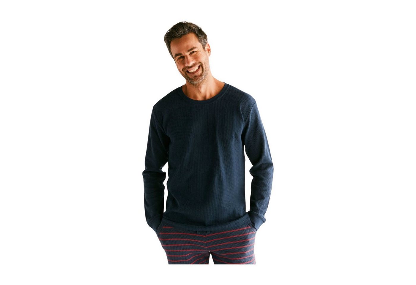 Leela COTTON Langarmshirt Waffel Langarmshirt Leela COTTON Langarmshirt Waffel Langarmshirt von Leela COTTON