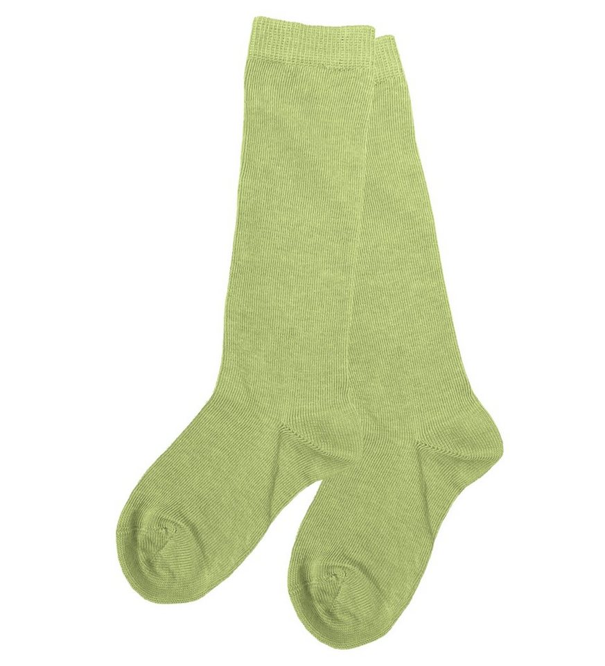 Leela COTTON Socken Kinder Kniestrümpfe - 6er Pack von Leela COTTON