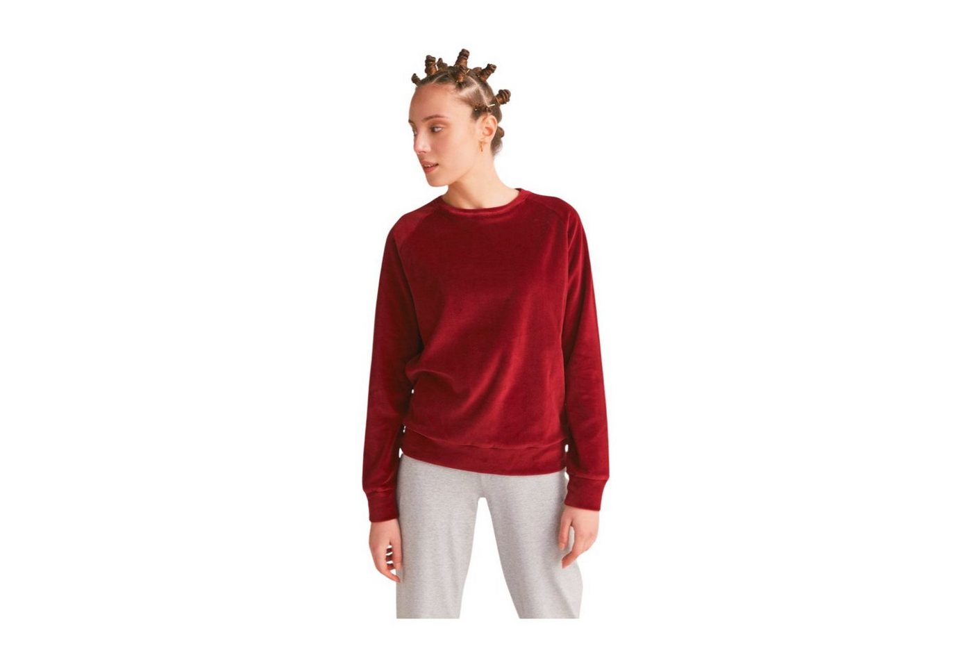 Leela COTTON Sweatshirt Nickysweatshirt von Leela COTTON