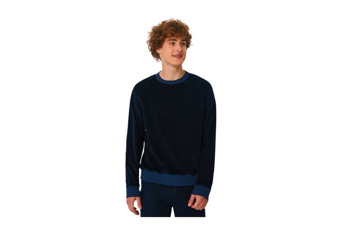 Leela COTTON T-Shirt Herren Cord Sweatshirt von Leela COTTON