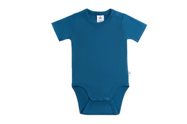 1er bis 6er Pack Baby kurzarm Body aus Bio-Baumwolle Rippjersey "Leela Cotton" von Leela Cotton