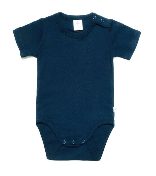 1er bis 6er Pack Baby kurzarm Body aus Bio-Baumwolle Rippjersey "Leela Cotton" von Leela Cotton