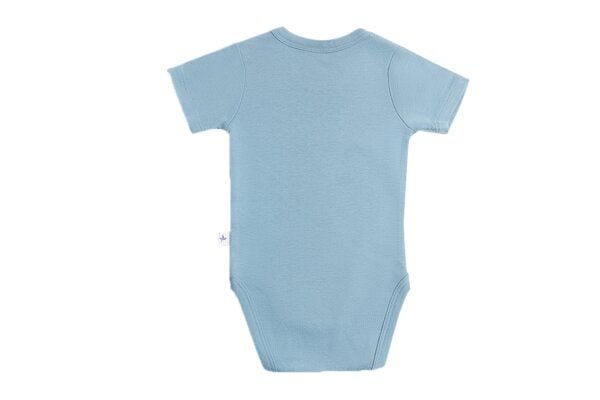 1er bis 6er Pack Baby kurzarm Body aus Bio-Baumwolle Rippjersey "Leela Cotton" von Leela Cotton