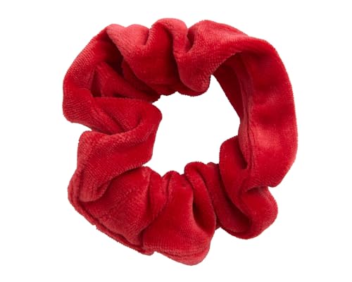 Damen Nicky Scrunchies Haargummis Bio-Baumwolle Haarband Mädchen Frauen (Ziegelrot) von Leela Cotton