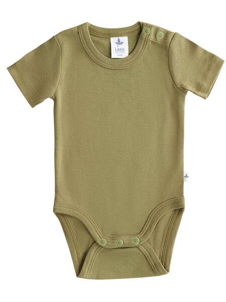 Leela Cotton Baby Kinder Body Kurzarm Bio-Baumwolle Rippjersey 2006 von Leela Cotton