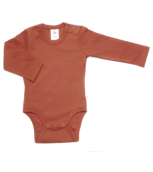 Leela Cotton Baby Kinder Body Langarm Bio-Baumwolle Rippjersey 2005 von Leela Cotton