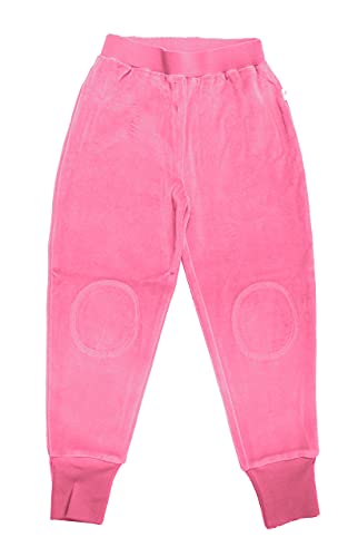 Leela Cotton Baby Kinder Hose Nickyhose Bio-Baumwolle Nicki Strampelhose Jungen Mädchen Gr. 50/56 bis 104 (116, Altrosa) von Leela Cotton