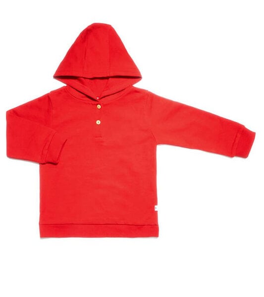 Leela Cotton Baby Kinder Kapuzenshirt Bio-Baumwolle Kapuzenpullover Pullover 2024 von Leela Cotton