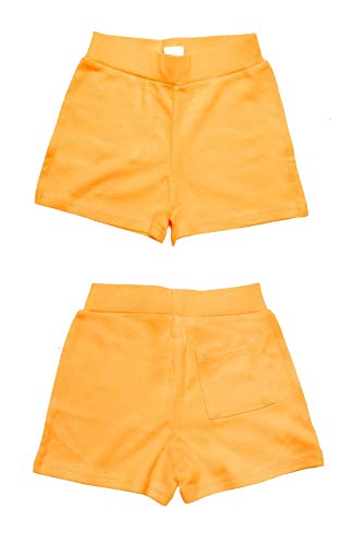 Leela Cotton Baby Kinder Shorts Bio-Baumwolle 2020 Gr. 74 bis 128 (128, Sonnengelb) von Leela Cotton