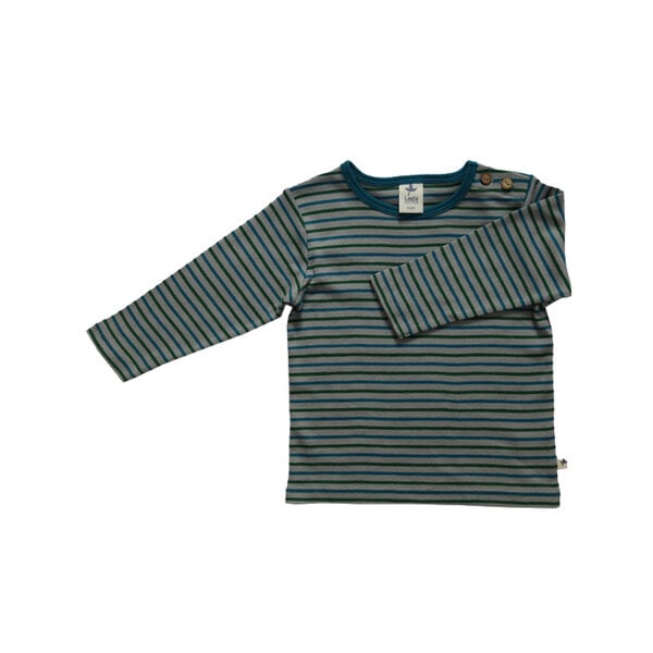 Leela Cotton Baby und Kinder Langarm Ringel-Shirt von Leela Cotton