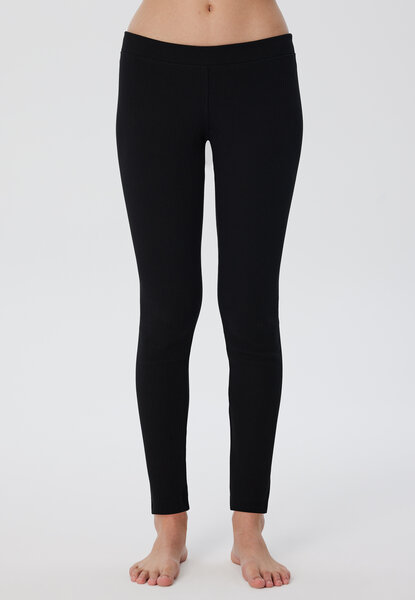 Leela Cotton Damen Leggings aus Ripp Jersey 100% Bio Baumwolle mit Gummizug, von Leela Cotton