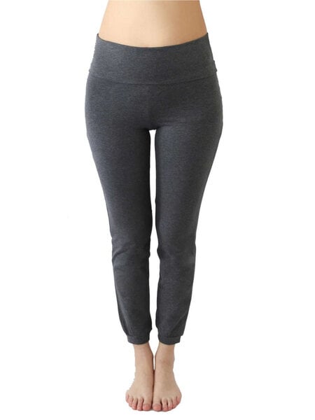 Leela Cotton Damen Yoga-Hose Komfortbund von Leela Cotton