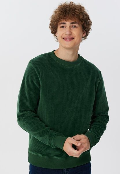 Leela Cotton Herren Cord-Sweatshirt aus 100% kba-Baumwolle - Feiner Nicky Cordstoff 2232 Leela Cotton Herren Cord-Sweatshirt aus 100% kba-Baumwolle - Feiner Nicky Cordstoff 2232 von Leela Cotton