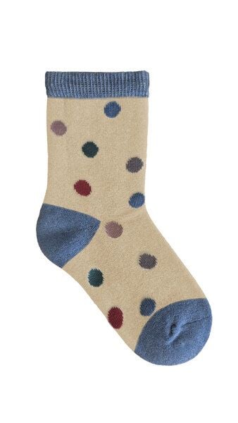 Leela Cotton Kinder Socken Gepunktet aus 98% Bio-Baumwolle 3324 von Leela Cotton