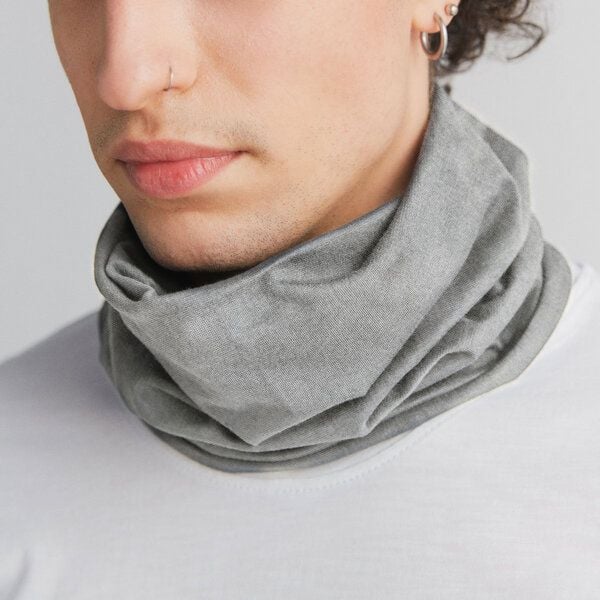 Leela Cotton Unisex Schlauchschal Loop Bio Baumwolle Elasthan von Leela Cotton