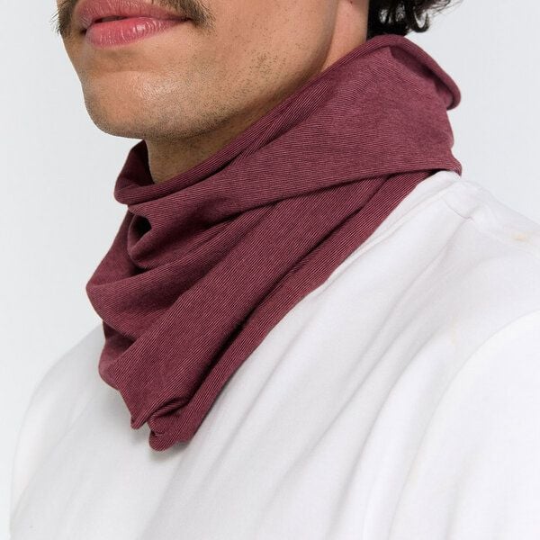 Leela Cotton Unisex Schlauchschal Loop Bio Baumwolle Elasthan von Leela Cotton