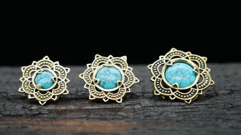 1x Plug Aus Messing - I2 von LeelaArtandJewellery