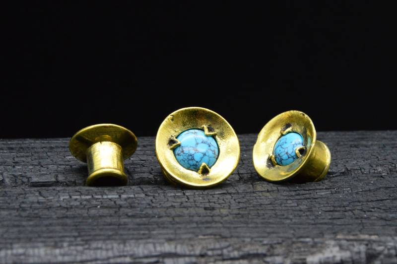 1x Plug Aus Messing - I2 von LeelaArtandJewellery