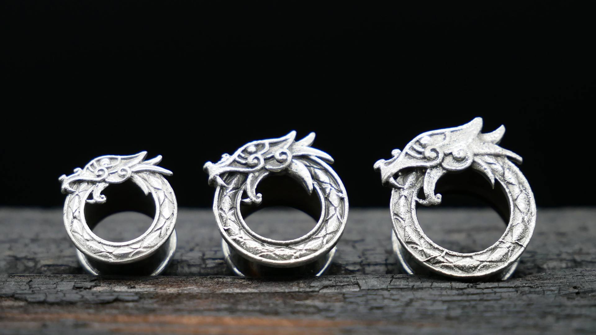 1x Tunnel Aus Weiß-Messing - H1 von LeelaArtandJewellery