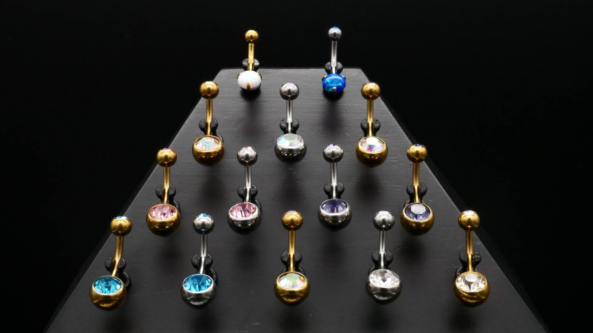 Bauchnabelpiercing Chirurgenstahl - 1M/11 von LeelaArtandJewellery