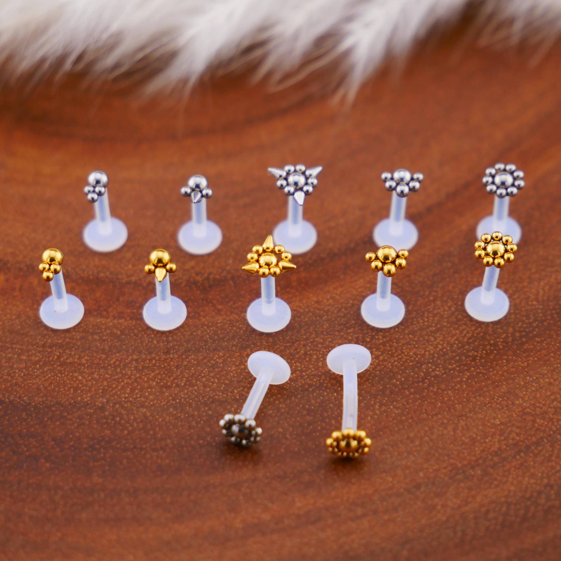 Bioflex Labret Aus Chirurgenstahl - 1P/06 von LeelaArtandJewellery